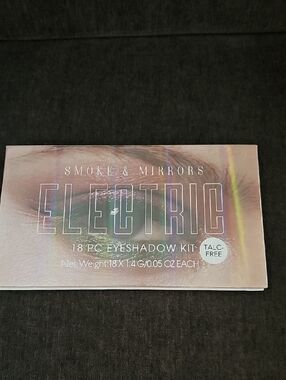 💕Smoke & Mirrors ELECTRIC 18-Pc Eyeshadow Kit - Iridescent Pink Packaging